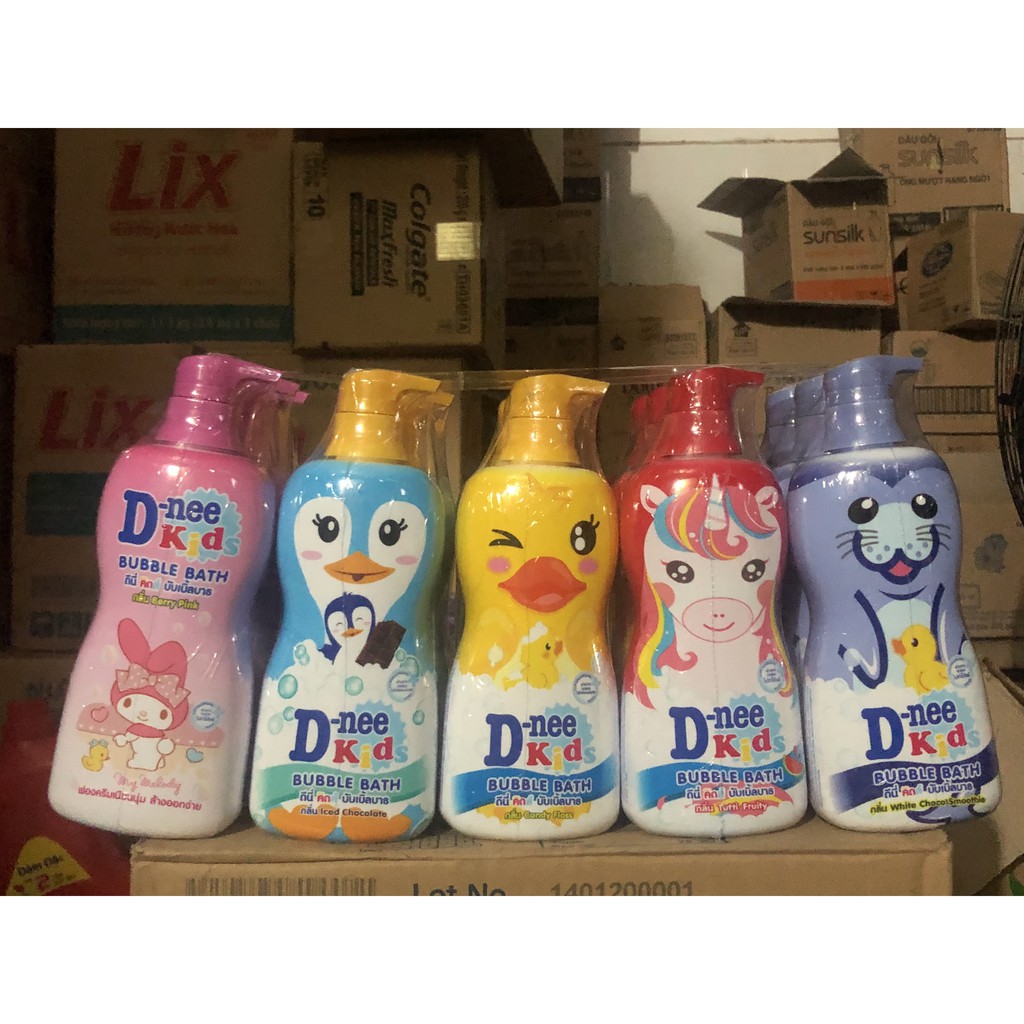 Sữa tắm Dnee Kids 400ml - Thái Lan hình thú