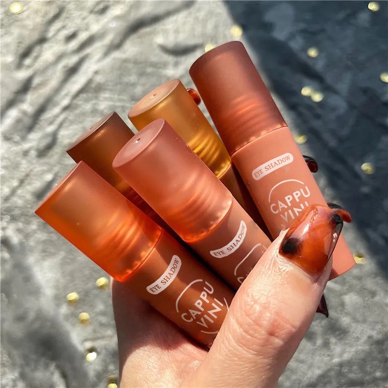 Phấn Mắt Dạng Lỏng Màu Nhung Lì Lâu Trôi Cappuvini