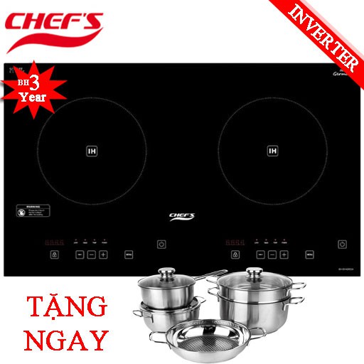 Bếp Điện Từ Chefs EH MIX2000A. bếp điện từ, bep dien tu, bếp điện kết hợp từ, bếp hồng ngoại, bếp từ giá rẻ, bếp từ