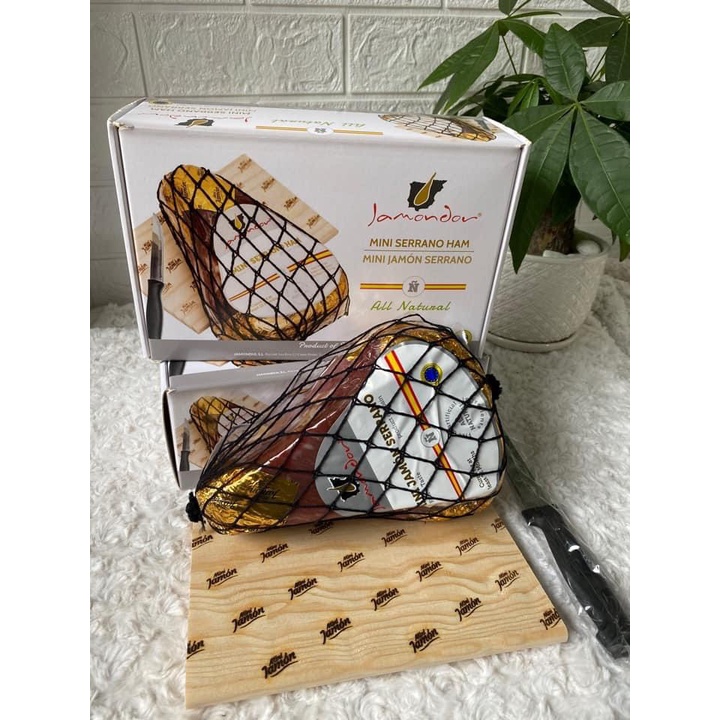 Đùi heo muối Tây Ban Nha- Mini Serrano Ham 1kg (kg) | BigBuy360 - bigbuy360.vn