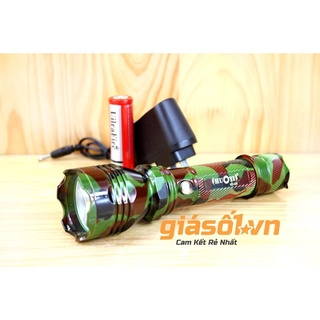 Đèn pin siêu sáng UltraFire C8 (Đen)