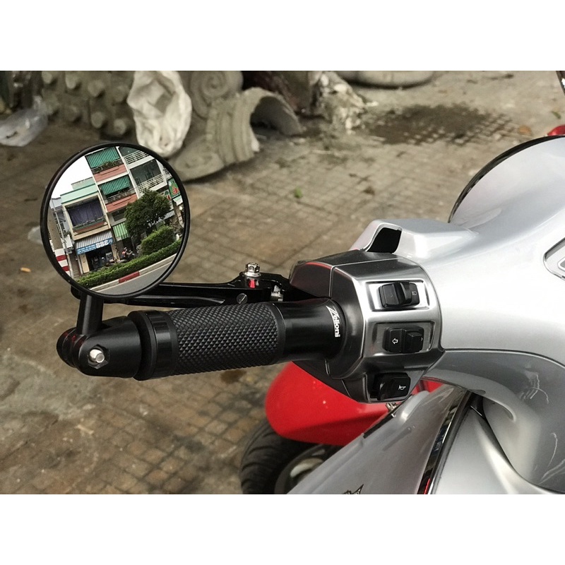 KÍNH GÙ NHÔM CNC CHO VESPA VÀ CÁC DÒNG XE PHỔ THÔNG