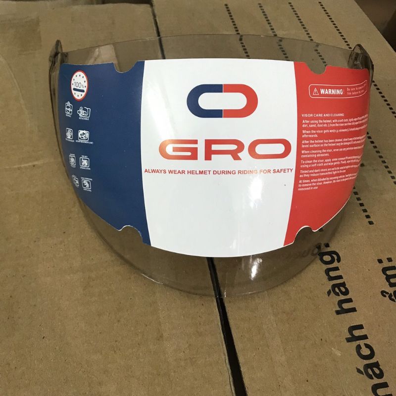 Kính Mũ Bảo Hiểm Gro chính hãng