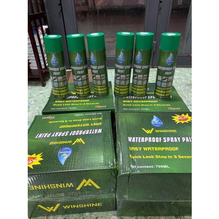 Chai xịt chống thấm , chống dột đa năng mới Winshine 700ml