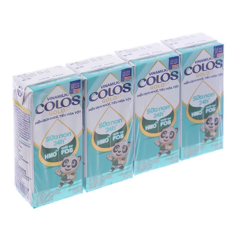 Thùng 48 hộp Sữa bột pha sẵn Vinamilk COLOS GOLD 180ml