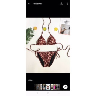 BiKiNi tam giác 2 mảnh ,mẫu basic hình thật