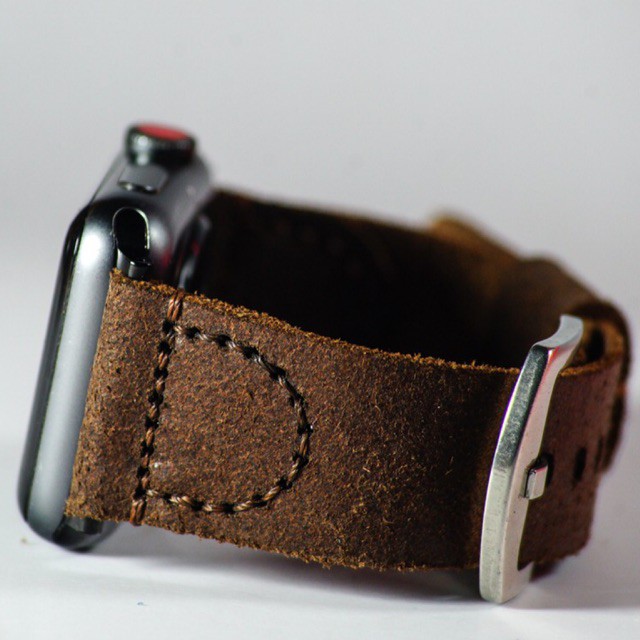 Dây đồng hồ RAM Leather cho apple watch da bò thật vintage có đinh tán cổ điển - RAM rivet