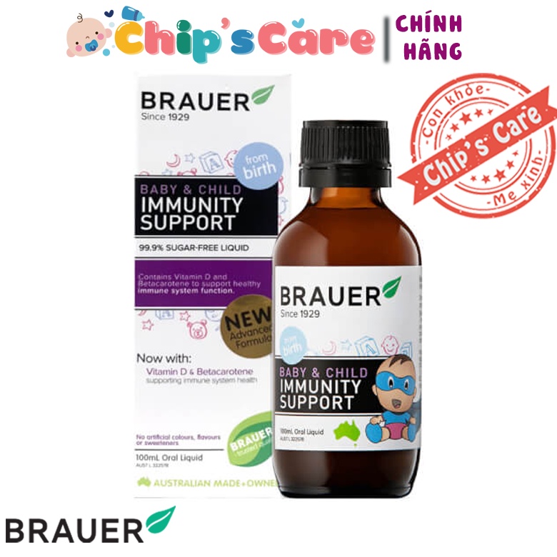 Brauer Immunity Support Tăng đề kháng cho bé