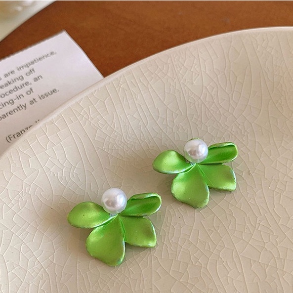 Bông Tai Thiết Kế Dễ Thương Phong Cách Hàn Quốc Thời Trang Mùa Hè Dành Cho Nữ