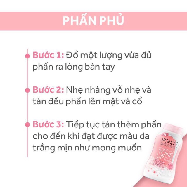 Phấn Phủ Dưỡng Trắng &amp; Makeup 2in1 POND’S 40g