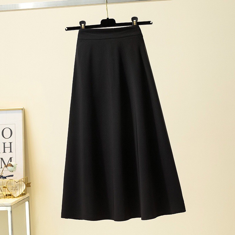 Chân váy xòe qua gối/ chân váy công sở - OK SHOP