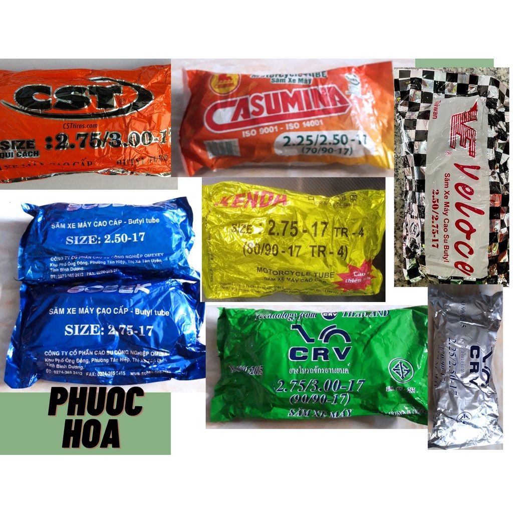 RUỘT XE CHÍNH HÃNG CÁC LOẠI CASUMINA, KENDA, CRV, CHENGSHIN