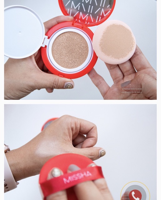 Phấn nước mỏng mịn, che phủ tốt Velvet Finish Cushion SPF50+PA+++