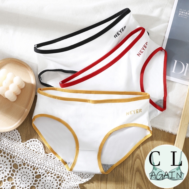 Quần Lót cotton Không Đường May Thoáng Khí Thoải Mái Dễ Thương Cho Nữ