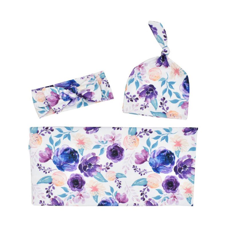 Bộ Chăn Quấn Và Băng Đô Phong Cách Hồi Giáo Thời Trang