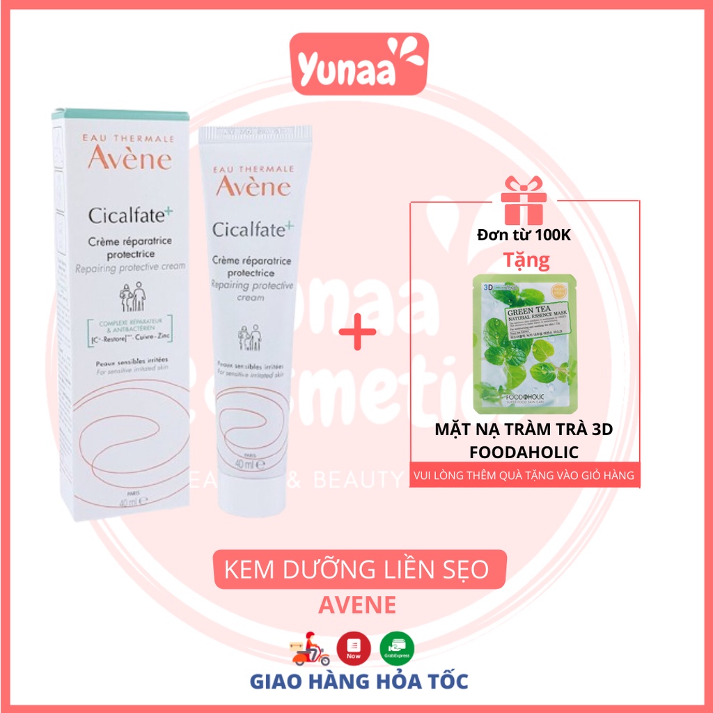 Kem dưỡng liền sẹo Avene Cicalfate+ Repairing Protective Cream/ Kem tái tạo hồi phục da Avene Cicalfate Repair Cream