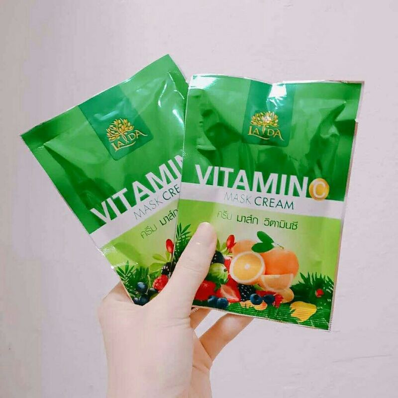 Ủ Trắng LADA VITAMIN C MASK CREAM Thái Lan