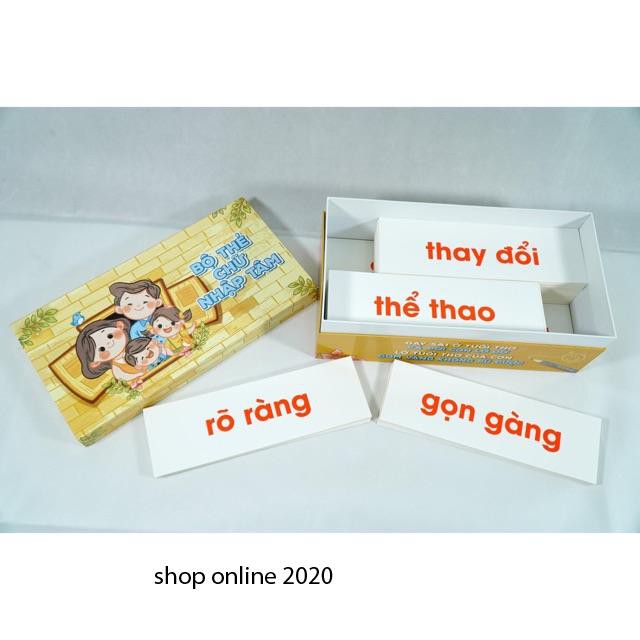 [sale99]Bộ thẻ cho bé