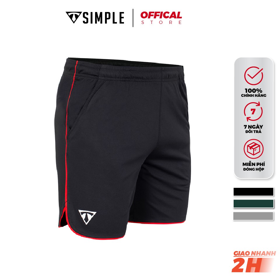 Quần Short Thể Thao Nam Lai Bầu TSIMPLE đùi tập gym vải thun lạnh thoáng mát co giãn chuẩn form nhiều màu - HÀNG MỚI VỀ