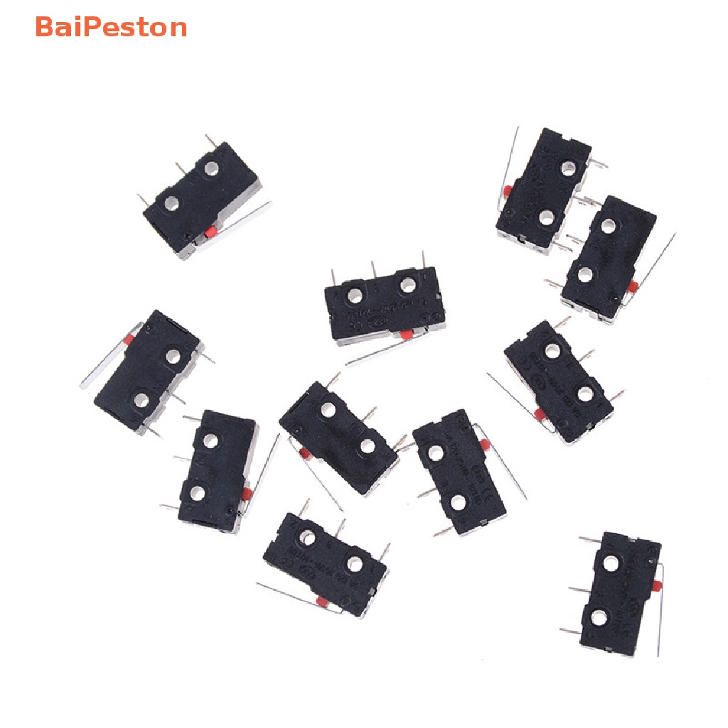 Set 10 Công Tắc Giới Hạn 3 Pin N / O N / C 5A 250VAC KW11-3Z Micro