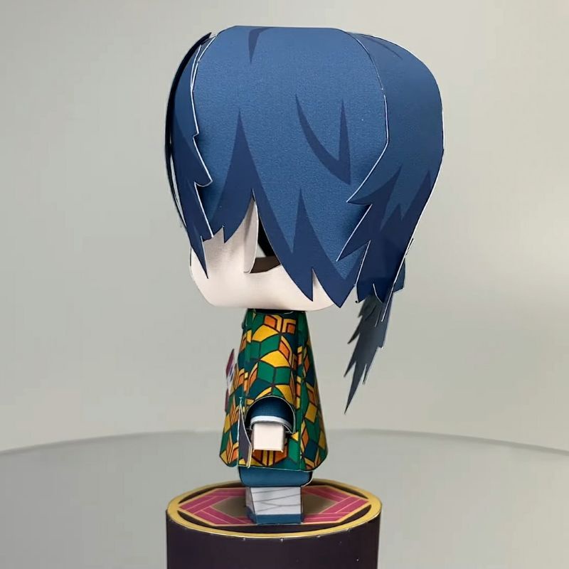 Mô hình giấy anime Thủy Trụ Tomioka Giyuu ver.2