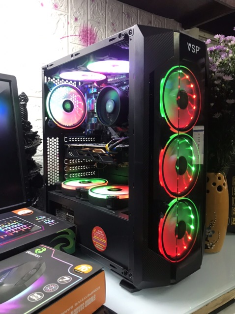 Bộ máy tính chiến dòng AMD RYZEN 5 360/Main B450M | BigBuy360 - bigbuy360.vn