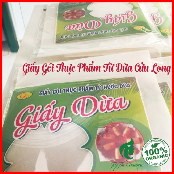 Giấy Gói Thức Ăn Từ Dừa Cửu Long