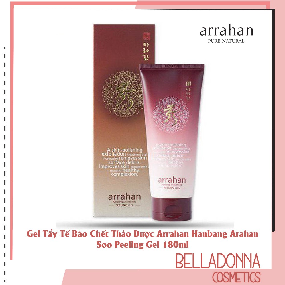 Gel Tẩy Tế Bào Chết Đông Y Arrahan Hanbang Arrahan Soo Peeling Gel 180ml