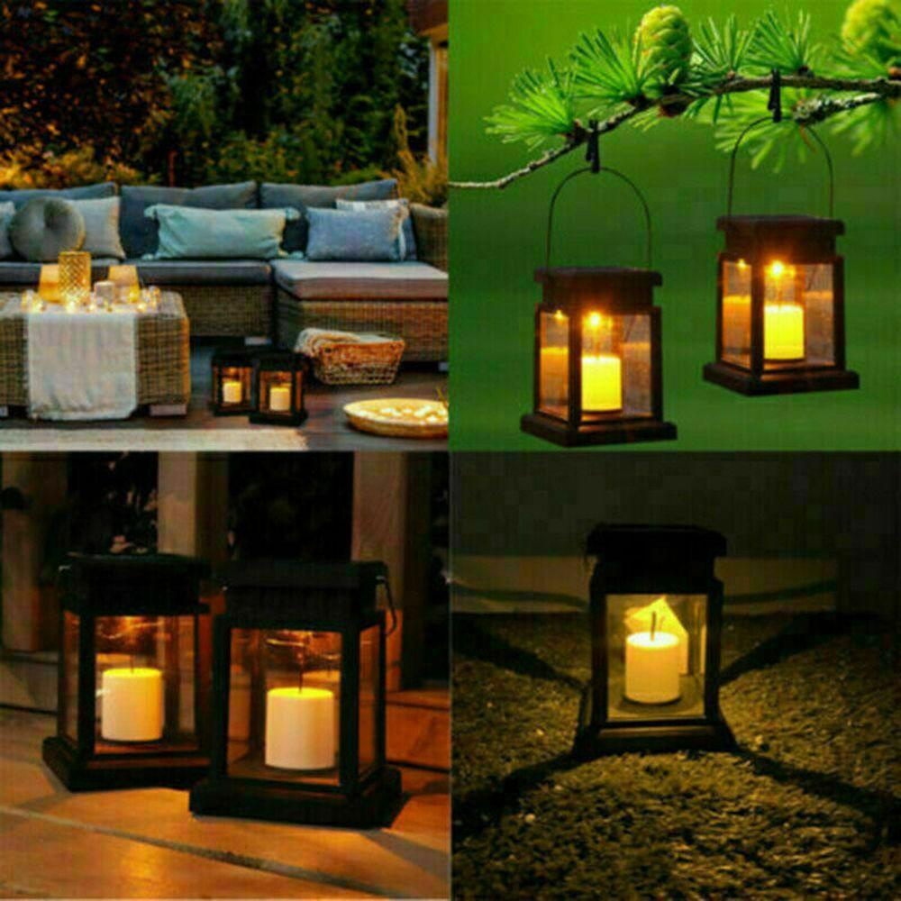 GOGOUP Đèn LED Hình Nến Trang Trí Sân Vườn