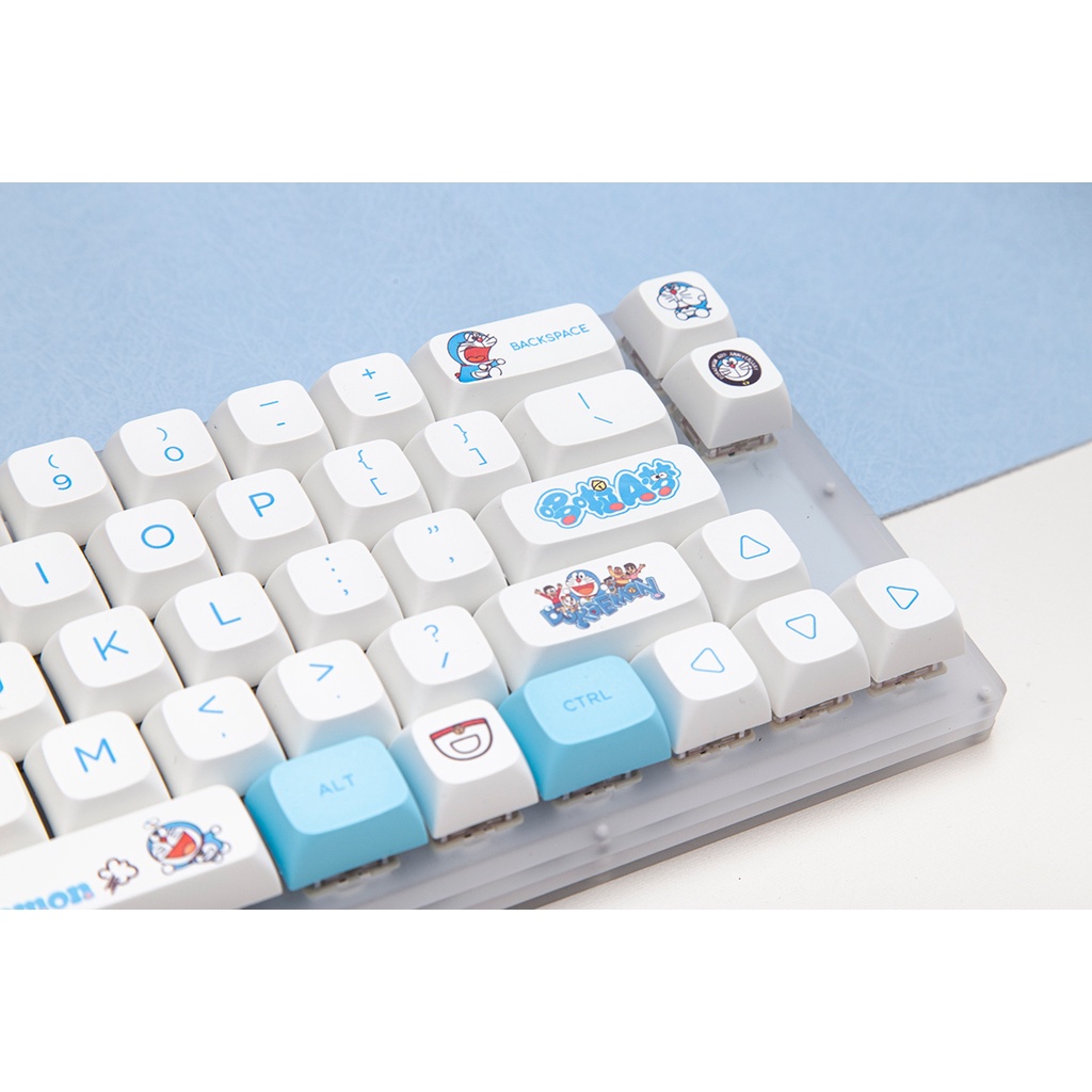 Nắp Bàn Phím Doraemon PBT 125 Phím Chất Lượng Cao