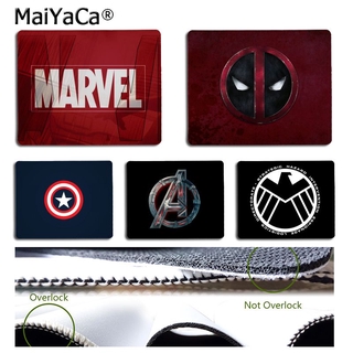 Tấm Lót Chuột Và Bàn Phím Chơi Game Thiết Kế Logo Marvel Diy 2018