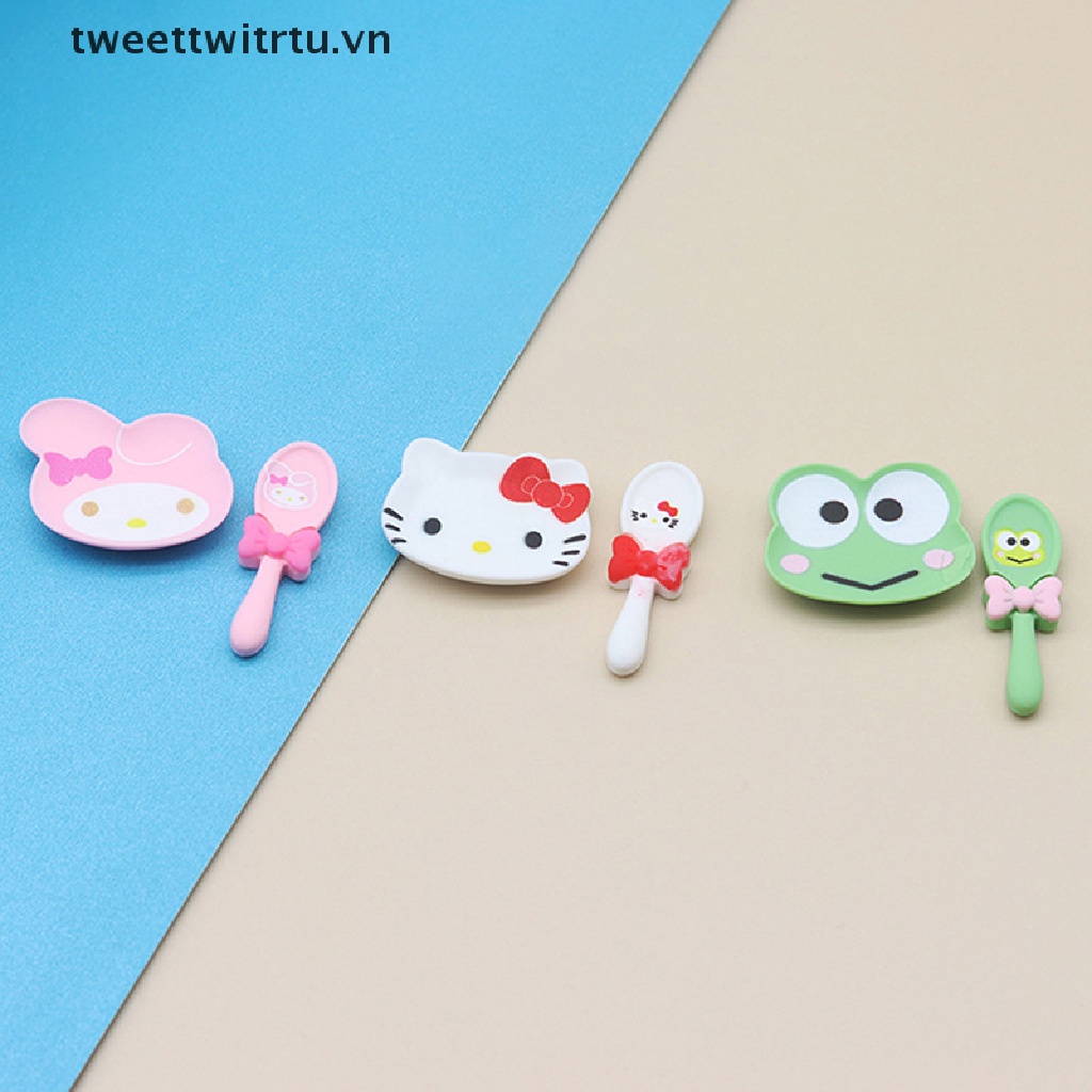 Muỗng mini Hình Hoạt Hình Dễ Thương Cho Nhà Búp Bê