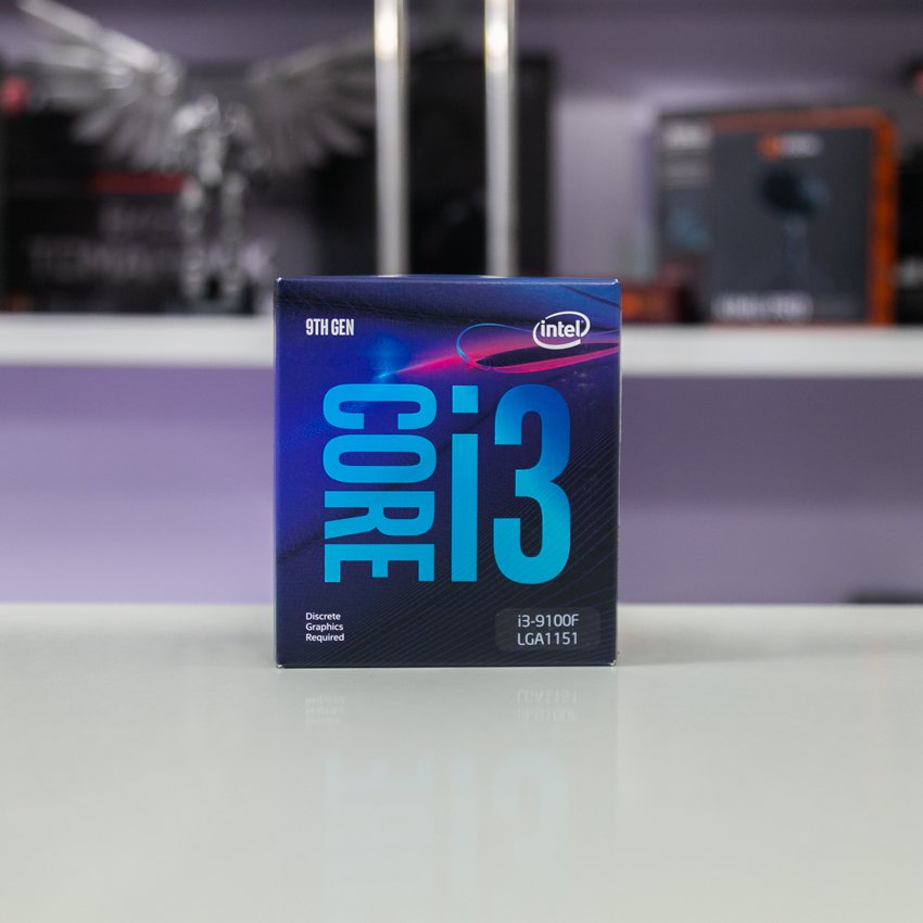 CPU Intel Core i3-9100F (3.6Ghz, 4 nhân 4 luồng, 6MB Cache, 65W) Socket 1151-v2 - Đã Qua Sử Dụng, Không Kèm Fan