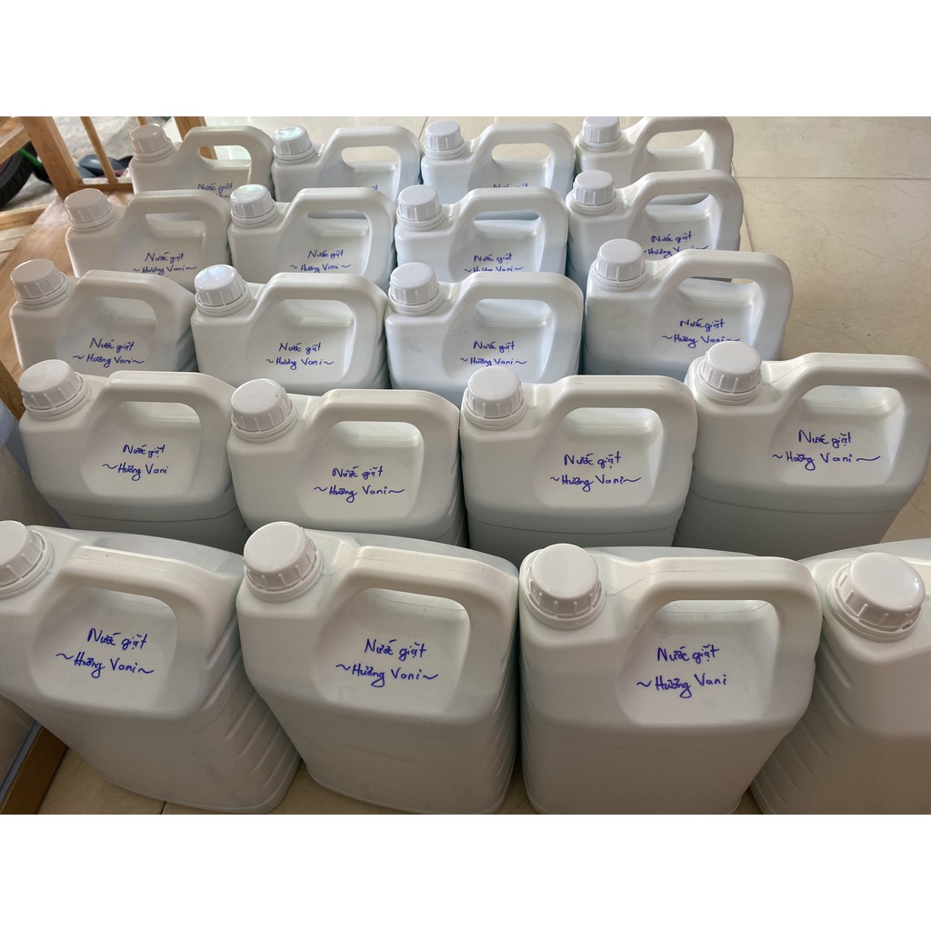 Nước giặt công nghiệp chuyên tiệm giặt ủi, hương thơm vani ban mai, 5L