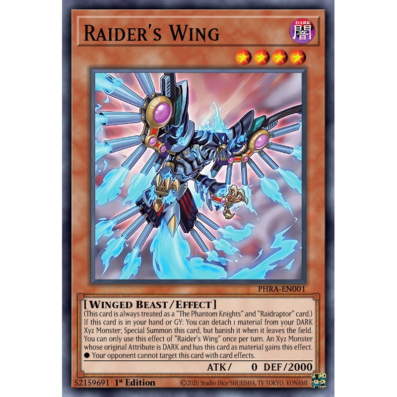 [ Bài Yugioh In ] Raidraptor Deck 2021 ( Tháng 1 )