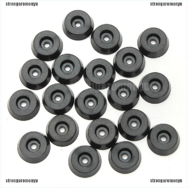 Bộ 20 Miếng Lót Chân Bàn Ghế Bằng Cao Su Kích Thước 18x15 X 5mm