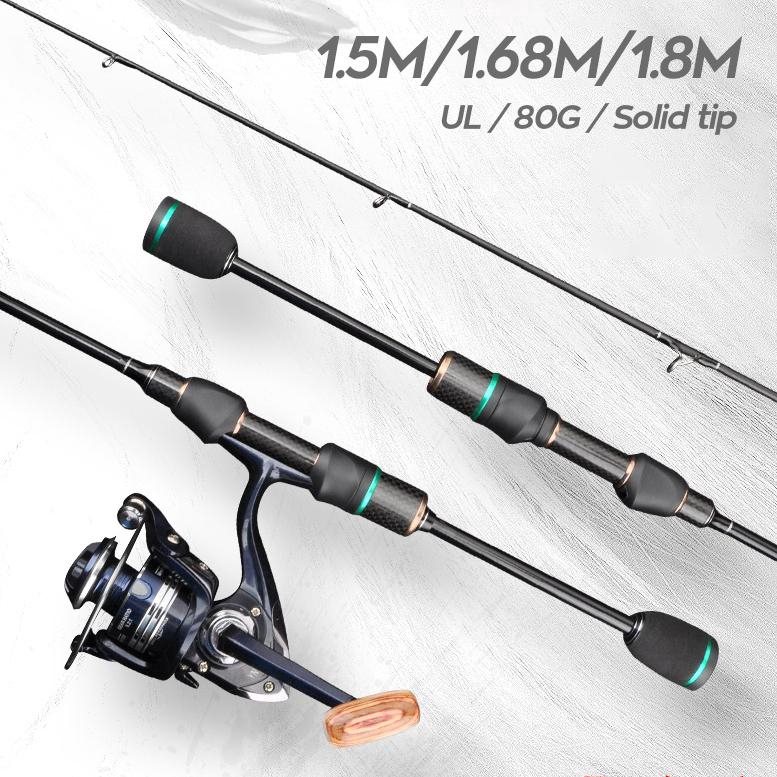 Cần Câu Cá Siêu Nhẹ 1.5m / 1.68m / 1.8m / 2.1m ul