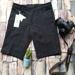 Quần short kẻ ô- vải kaki co dãn, cực chất- mới nhất 2019