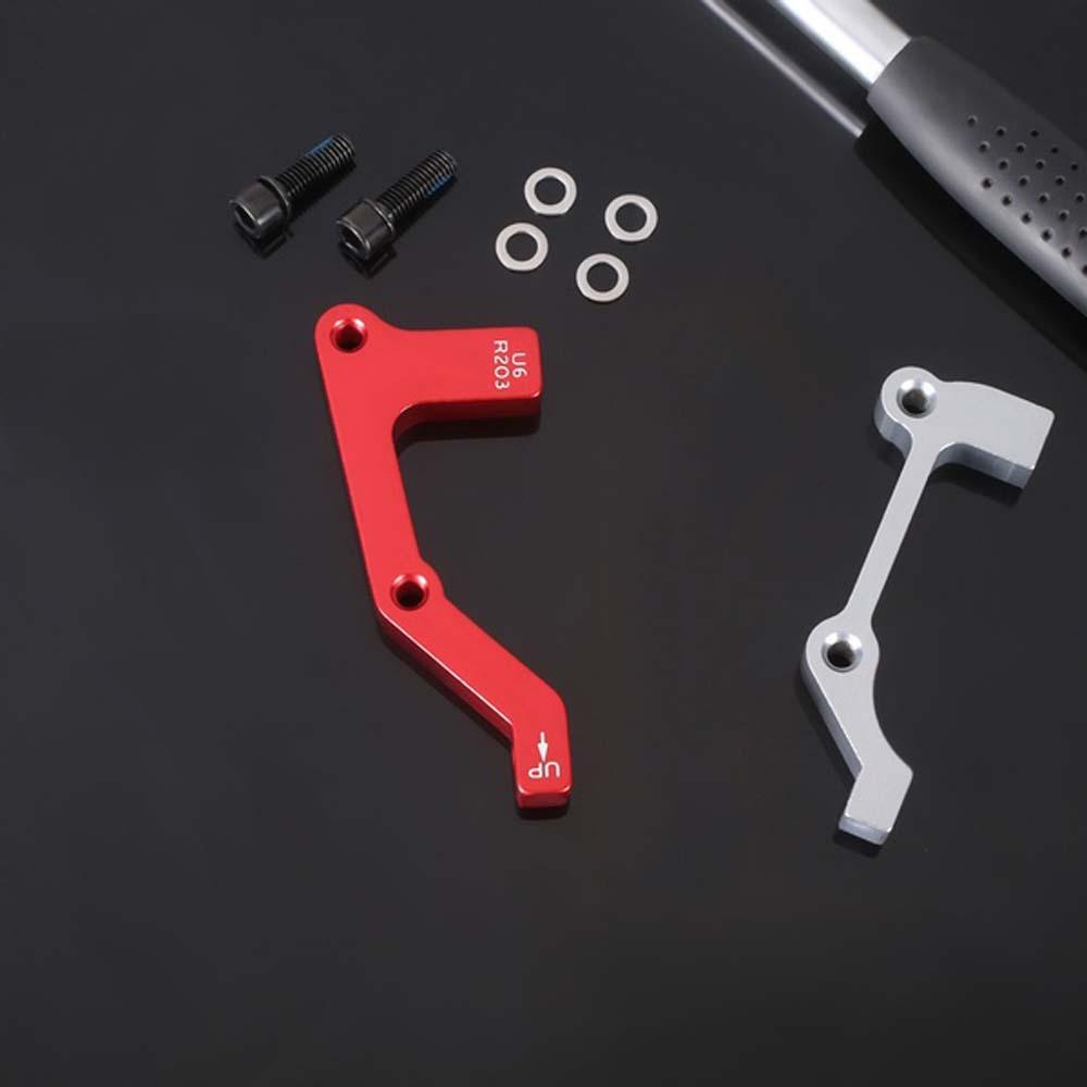 Bộ Chuyển Đổi Đĩa Phanh Trước / Sau Bằng Hợp Kim Nhôm 180 / 203mm Chuyên Dụng Cho Xe Đạp