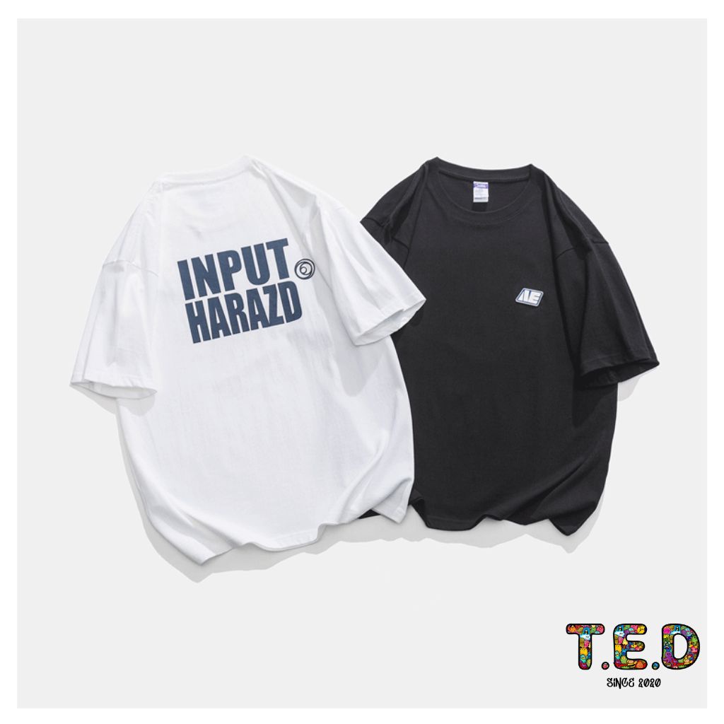 Áo Thun Unisex INPUT HARAZD 100% Cotton 250gsm Local Brand T.E.D Chính Hãng