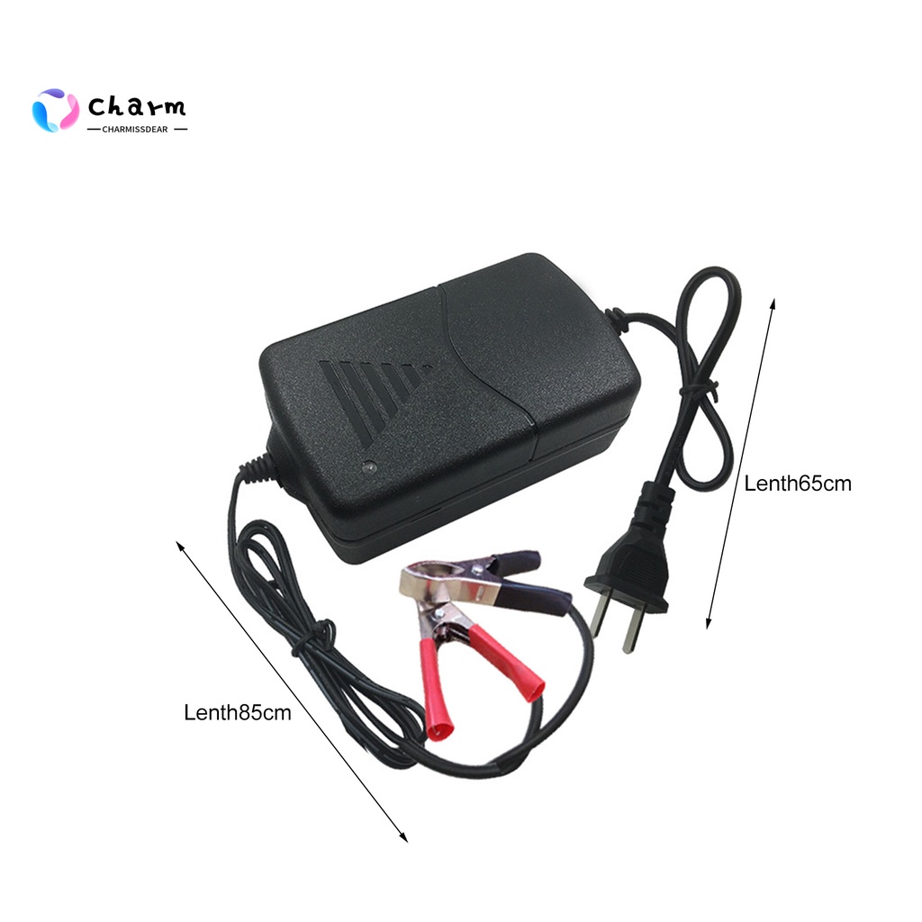 Bộ sạc bình ắc quy bằng nhựa ABS an toàn cho xe hơi/ xe máy