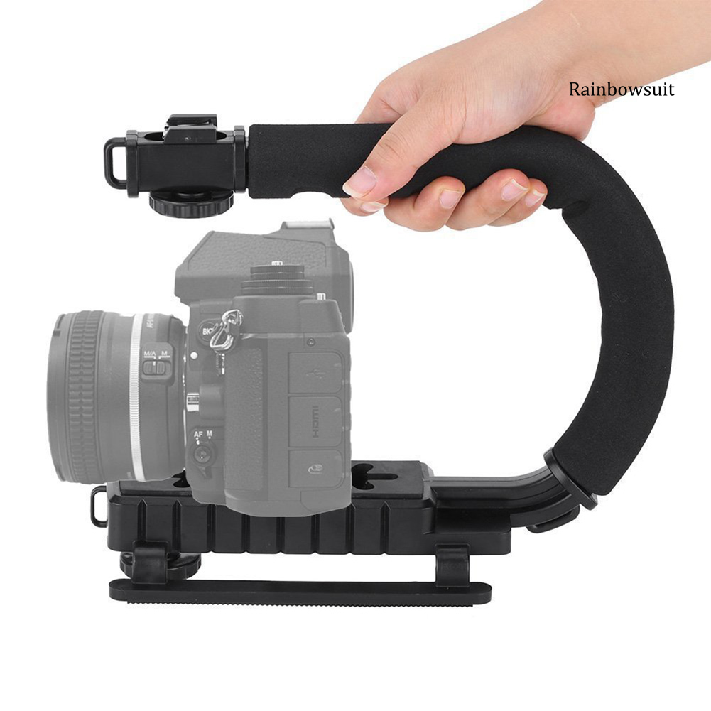 Giá Đỡ Đèn Flash Cầm Tay Hình Chữ U Cho Gopro