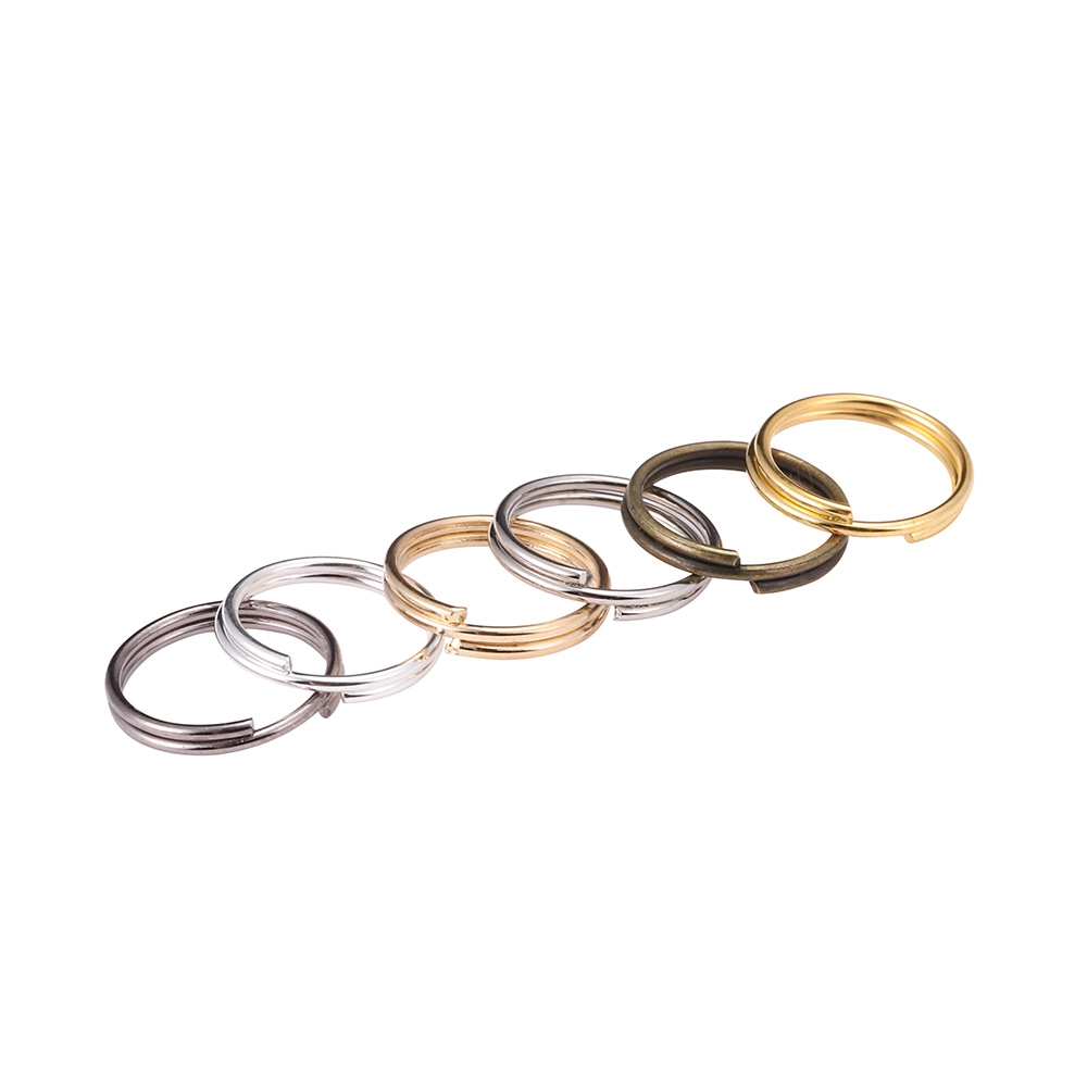 Bộ 200 vòng nối St.kunkka làm đồ trang sức thủ công cỡ 4 5 6 7 8 10 12 14 16 20 mm