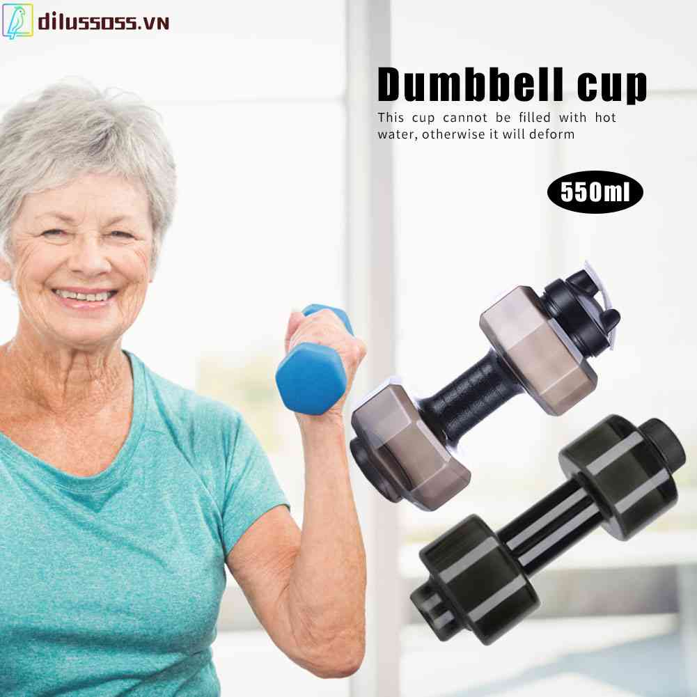 Bình Nước Hình Quả Tạ Thể Thao Ngoài Trời