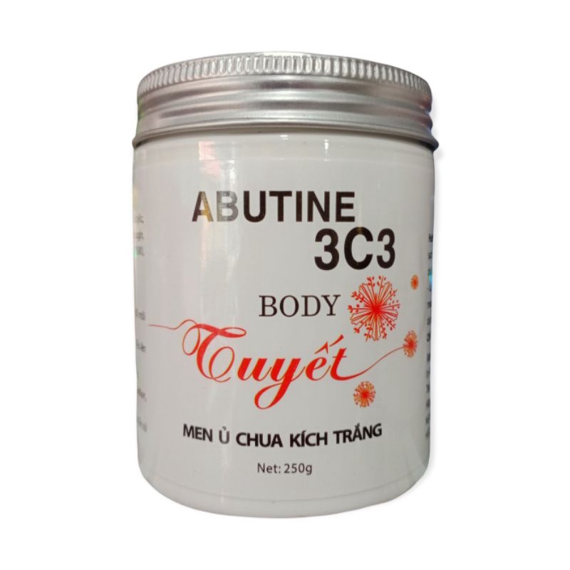 Men Ủ Chua Abutine 3c3 Body Tuyết Trắng Cực Mạnh