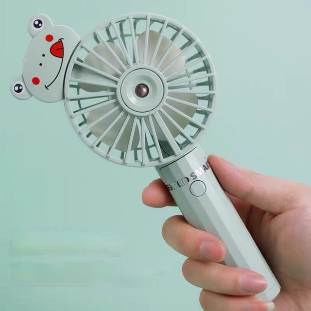 🎀Bảo Hành 3 Tháng🎀Quạt Phun Sương Cầm Tay🎀Quạt Mini Tích Điện Hơi Nước Tạo Ẩm 800mAh🎀 | BigBuy360 - bigbuy360.vn