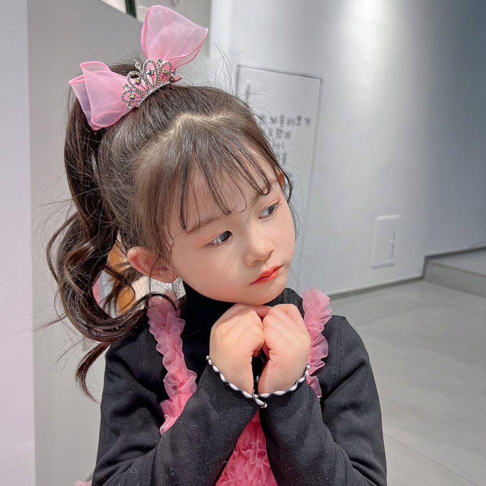 Kẹp Tóc Nơ Ruy Băng Nhiều Màu Sắc Phong Cách Hàn Quốc Dễ Thương Dành Cho Nữ