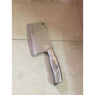 Dao chặt thịt cán inox