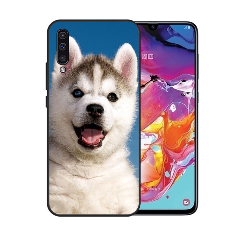 Ốp ĐiệN ThoạI HìNh Chó Husky Cho Samsung Galaxy A10 A30 A40 A50 A60 A70 M10 M20 M30