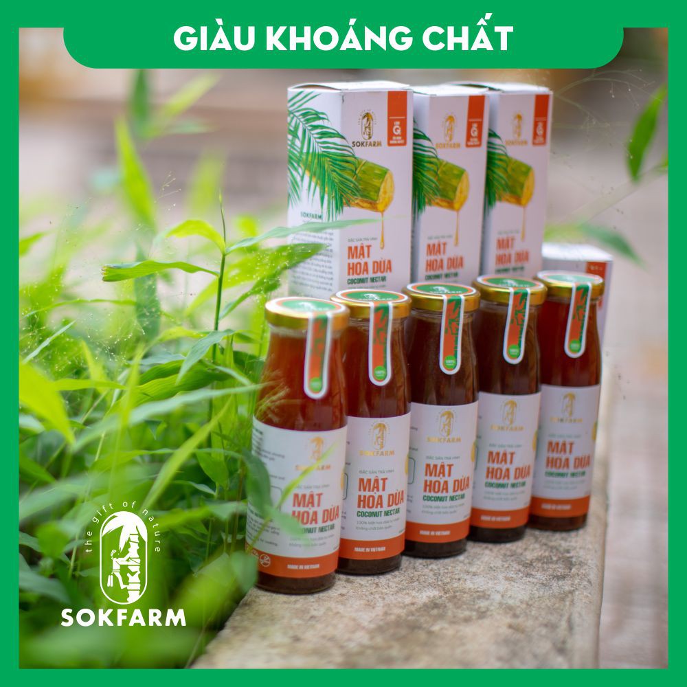 Mật Hoa Dừa SokFarm - Dành cho người Ăn Chay - Thay thế cho mật ong rất tốt | BigBuy360 - bigbuy360.vn